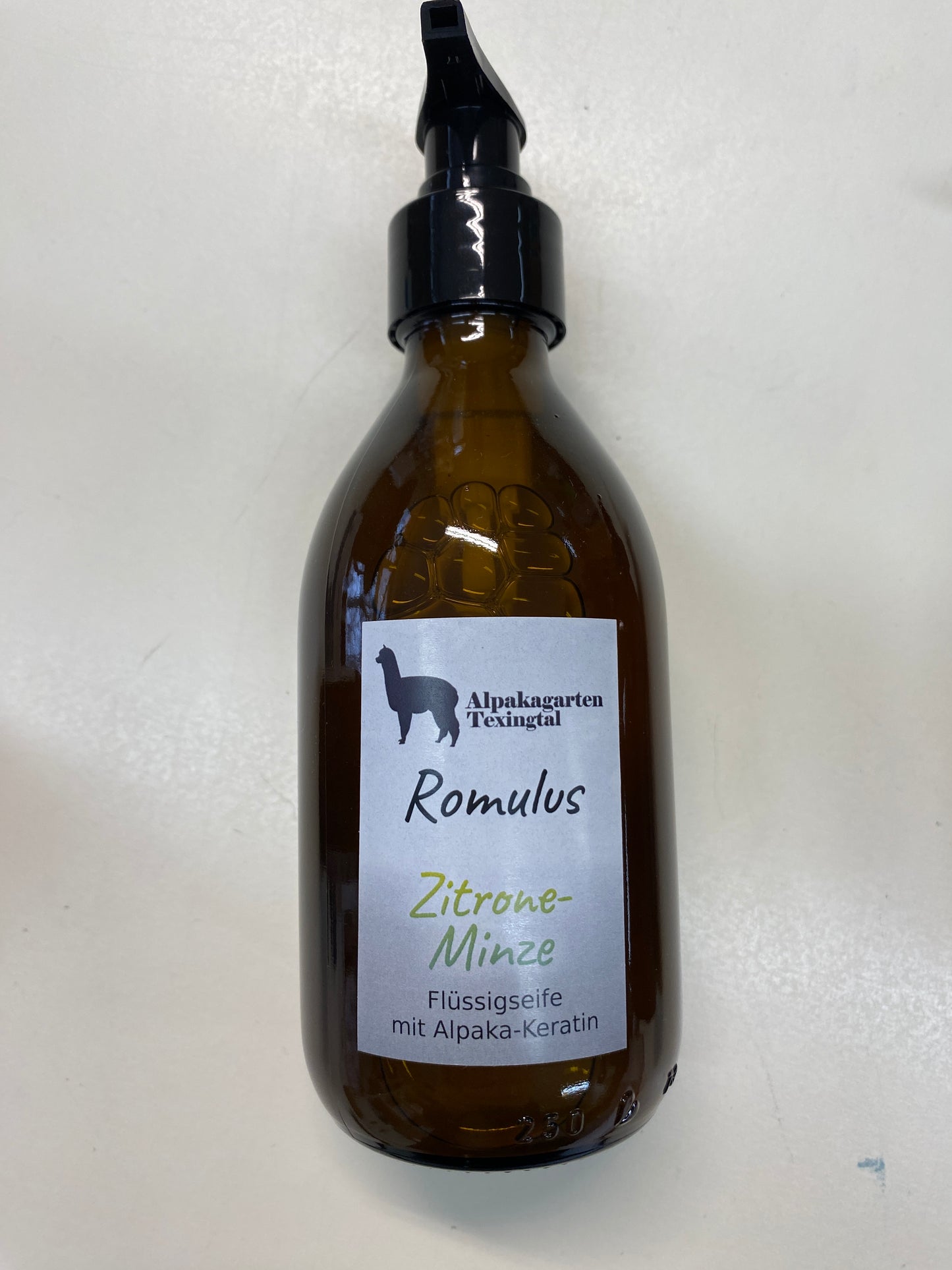 Alpaka Flüssigseife Romulus - Zitrone Minze