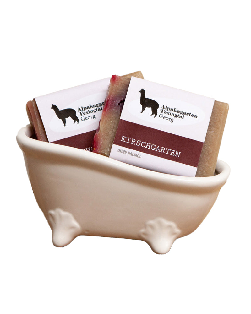 Alpaka Seife Georg - Kirschgarten