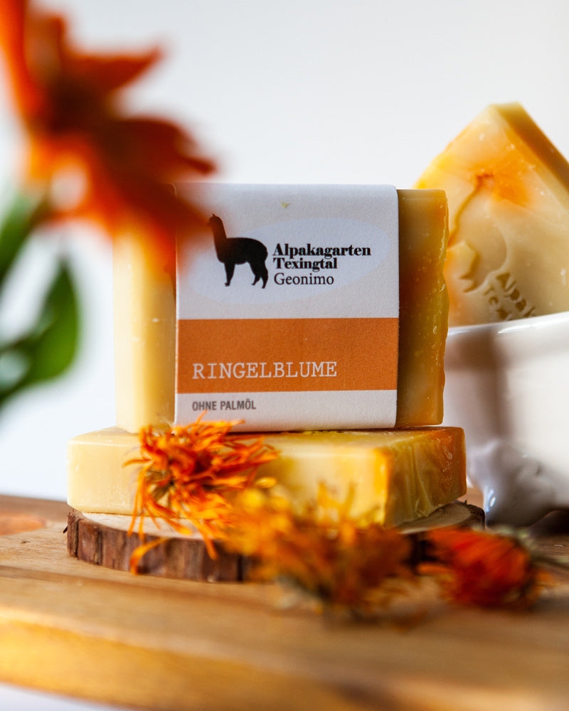 Alpaka Seife Geronimo - Ringelblume