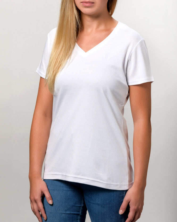 Ladies T-Shirt V-Neck